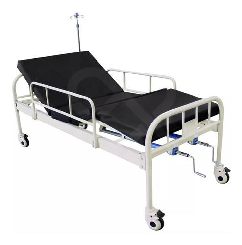 Cama Hospitalaria Con Barandales Y Colchon Envio Gratis! Msi