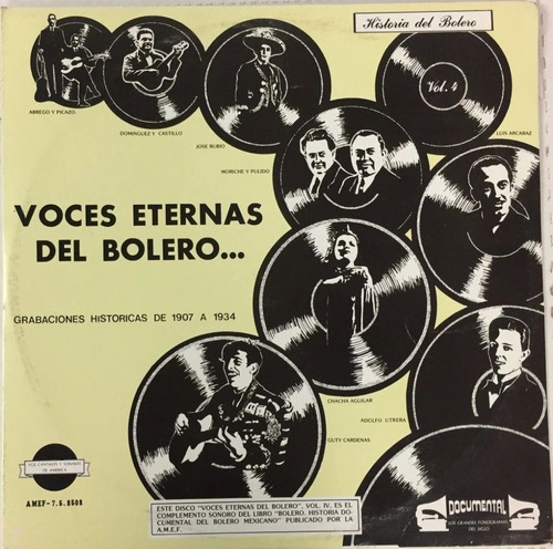 Las Voces Eternas Del Bolero Vol 4