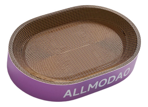 Cat Scratcher Board Cat Ratch Pad Tazón Sofá De Violeta M