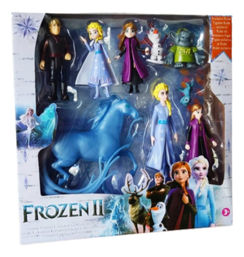 Set De Frozen Colección 9 Piezas