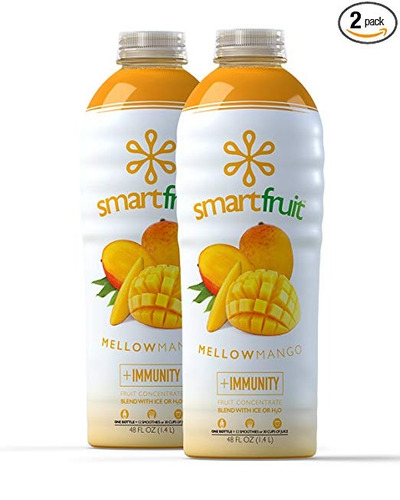 Smartfruit Mellow Mango, 100% Real Batido De Frutas Mezcla, 