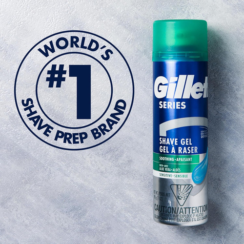 Espuma De Afeitar De Gillette, 9 Oz
