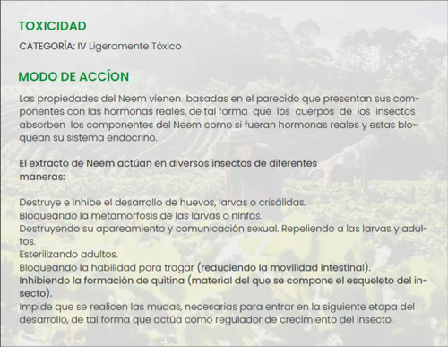 Insecticida Orgánico Super Ozono Insectos Control Repelencia
