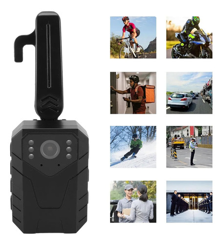 Mini Cámara 1080p 64gb Tapici Body Cam Clip Cámara Corporal