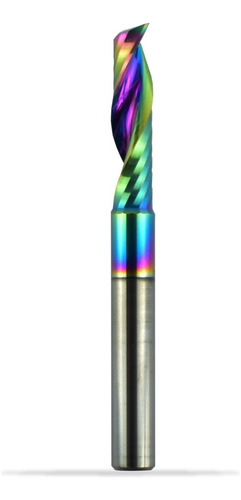 Fresa Router Cnc Un Filo Upcut 4x8 Mm. Con Recubrimiento