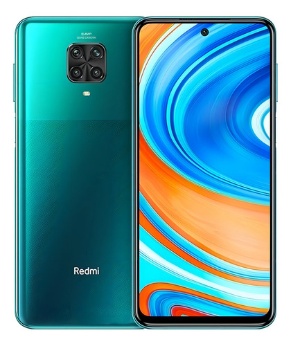 Xiaomi Redmi Note 9 Pro (64 Mpx) Dual SIM 64 GB verde tropical 6 GB RAM - Excelente (Reacondicionado)