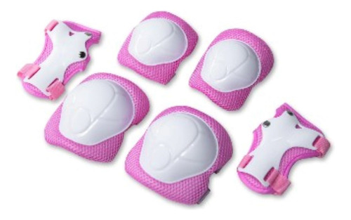 Equipo De Proteccion Niña Coderas Rodilleras Muñequeras