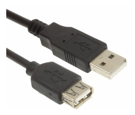 Cable Extension Usb 2.0 Macho - Hembra 5 Metros Para Pc Mac