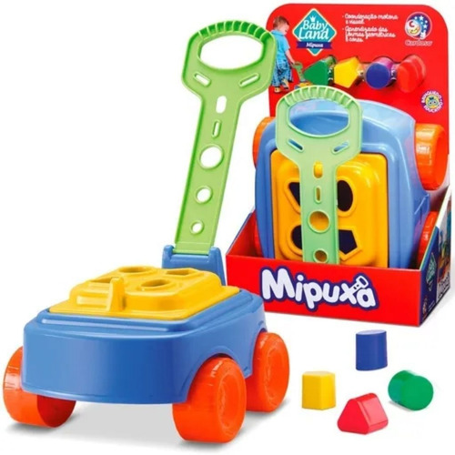 Imagem 4 de 6 de Carrinho Mipuxa Brinquedo Infantil Baby Land Cardoso