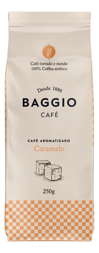 Baggio café torrado e moído caramelo 250gr