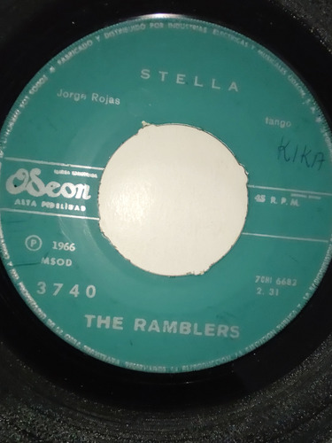 Vinilo Single De Ramblers Aún Hay Tiempo Amor 