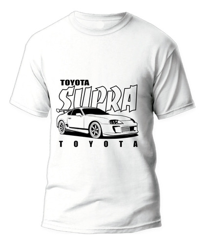 Playera Supra Toyota Auto  Mk4 Rápidos Y Furiosos De Hombre 