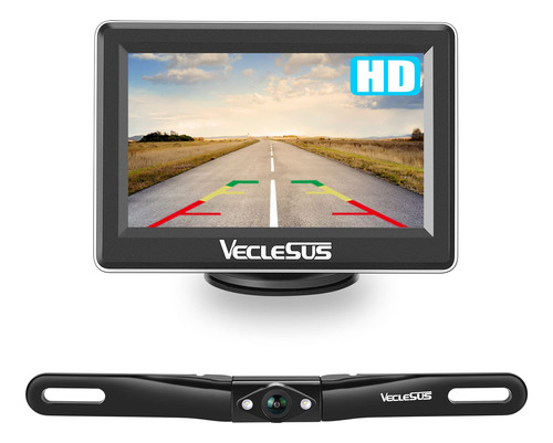 Veclesus Vm1 - Kit De Cmara De Respaldo Con Cable 1080p, Vis