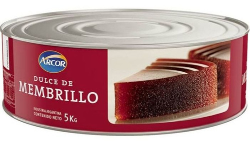 Dulce Membrillo Arcor Lata X 5kg