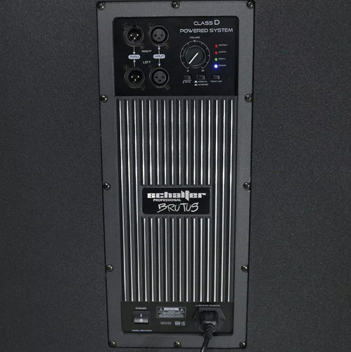 Schalter Brutus Subwoofer 18 Profesional 1800w Rms Class D Color Negro