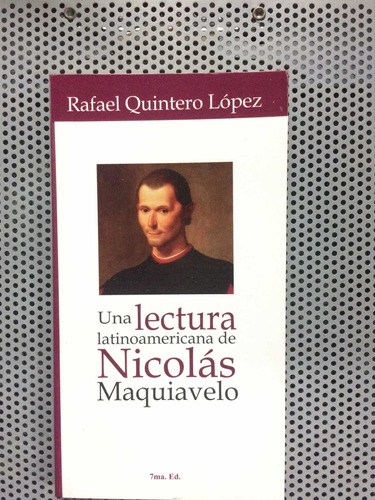 Una Lectura Latinoamericana De Nicolás Maquiavelo. Nuevo