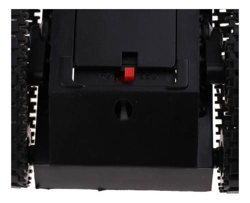 Chassi Carro Tanque Choque Leve Robô Inteligente Diy Com Kit