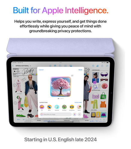 Tablet Apple iPad Mini (a17 Pro) 8.3'' 128gb Purple - Wi-fi