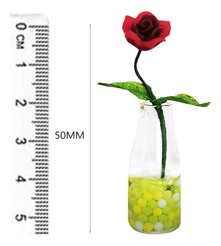 2 Florero Y Jarrón De Casas Pequeñas, Micropaisaje,