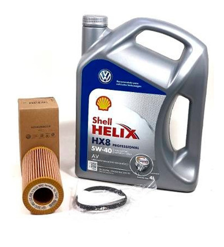 Filtro Vw New Beetle Orig Y 4 Lt Aceite Shell Sintetico