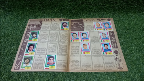 Album Figuritas Crack Argentina Mundial 78 Incompleto