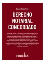 Comprar Derecho Notarial Concordado - 2020 - Sierz, Susana V