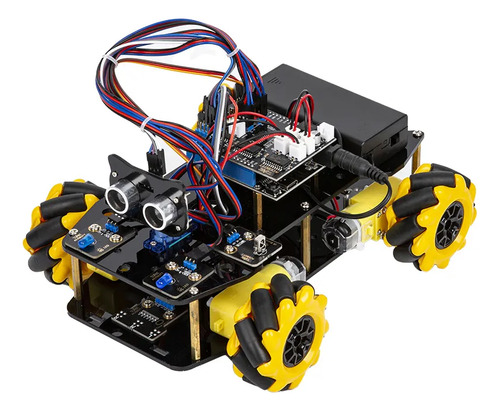 Kit Robô Avançado Educacional Tutoriais Esp32 Wifi App Nfe