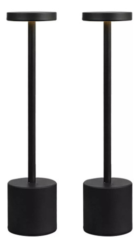 Lámpara De Buró Escritorio Mesa Led Luz Noche Regulable 2pcs