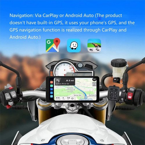 Carplay Inalámbrico Dvr De 6.25 Pulgadas Para Android Auto G