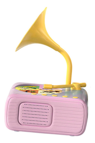 Gramófono Infantil, Fonógrafo Educativo Para Niños Rosa
