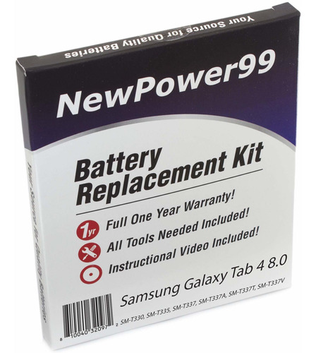 Bateria Para Samsung Galaxy Tab 4 8.0 Sm-t330 Sm-t335