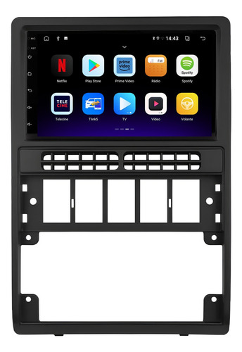 Multimidia Gol G2 1996/2002 Android 13 Carplay 2gb 64gb 7p