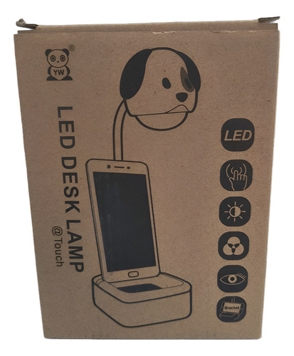 Lampara De Noche Recargable Decorativa Para Escritorio Kawai