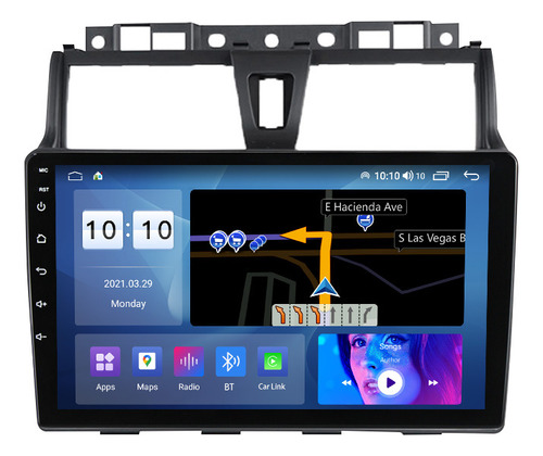Estéreo Carplay 2+32g Gps For Geely Ec7 2008-2016