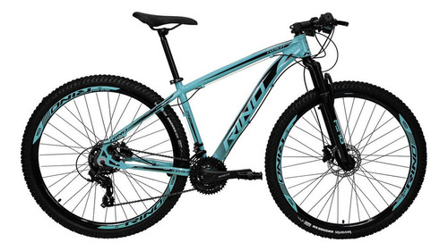 Bicicleta Rino Everest 21v Shimano 2.1 Mega Range Hidraulico Cor Azul-claro Tamanho Do Quadro 15