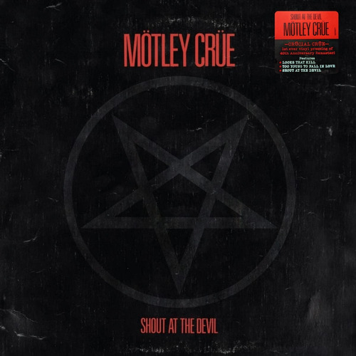 Mötley Crüe - Shout At The Devil (40th Anniversary) Lp