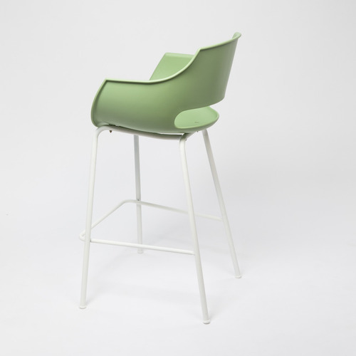 Imagen 4 de 8 de Banqueta Diseño Frida Base Blanca Rossi Garantía