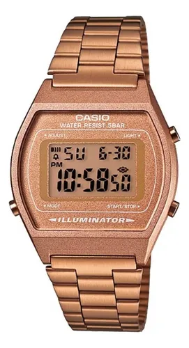 comprar Relógio Casio Feminino Vintage Rosê B640wc-5adf Original