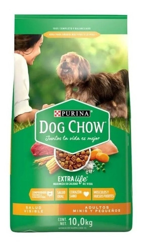 Dog Chow Adulto Extra Life 10 Kg Alimento P Perro Croquet6