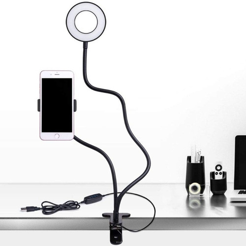 Aro Luz Led + Soporte Celular Para Foto Y Videos - Otec