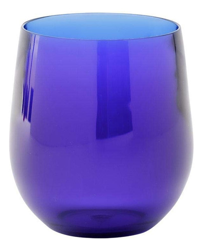 Vaso Acrilico 11.5 Fl Oz 4 Unidad Color Azul