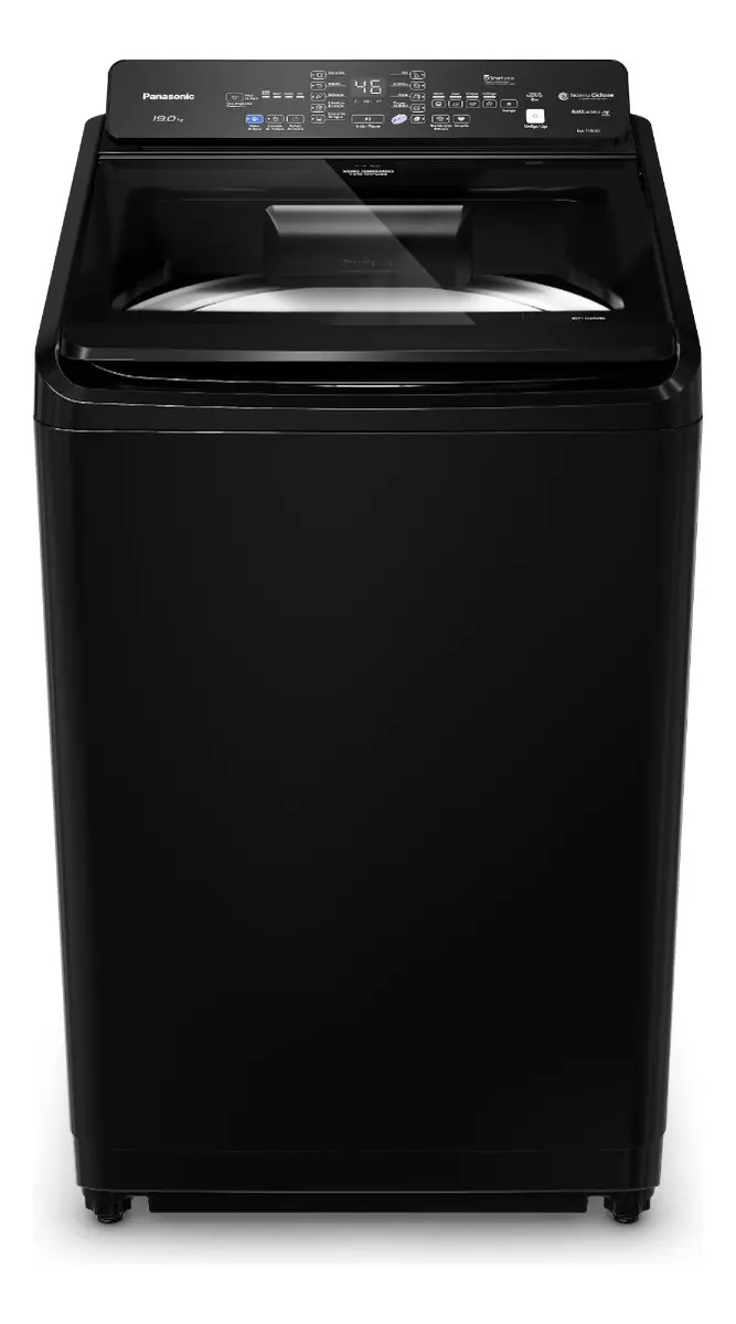 Máquina de Lavar Intuitive+ Na-f190g1bb Lavagem Eficiente Sistema Ciclone 19 Kg Preta Panasonic 220v Preto - Miniatura 2
