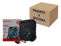 Comprar Bocina Portatil Luces Rgb 8 PuLG Conexion Tws Radio 4 Piezas