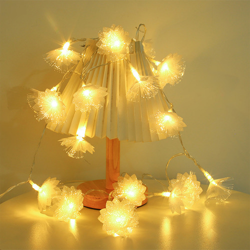 Cadena De Luces Led B Con Forma De Flor Para Bodas, Interior