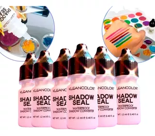 Kleancolor Shadow Seal Primer Ojos Realza Color 6 Piezas