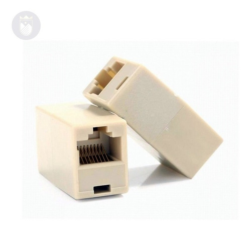 Adaptador Rj45 Empalme Union Cupla Hembra - Hembra Internet