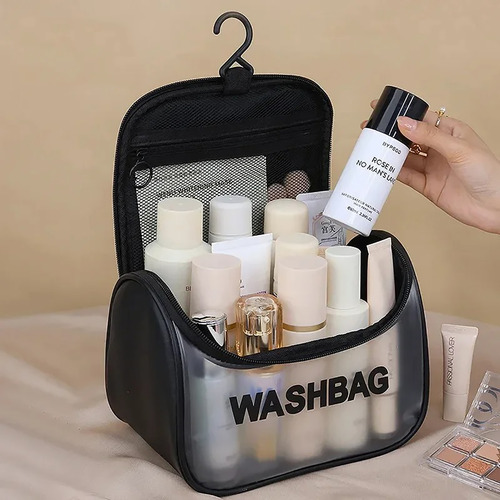 Necessaire Bolsa Viagem Prova D'água Transparente 3 Litros