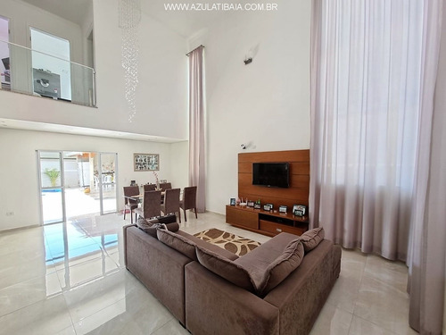 Imagem 5 de 29 de Sobrado A Venda Em Condominio, Atibaia Terras De Atibaia, Portaria, Rondas E Area De Lazer.... - Ca01540 - 70047151