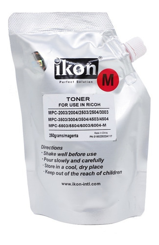 Recarga De Toner Ikon Magenta Ricoh Mp C 2003 3003 3004 6004