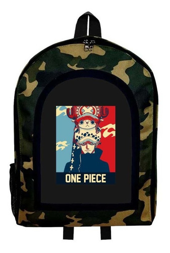 Mochila Camuflada One Piece Modelo 37